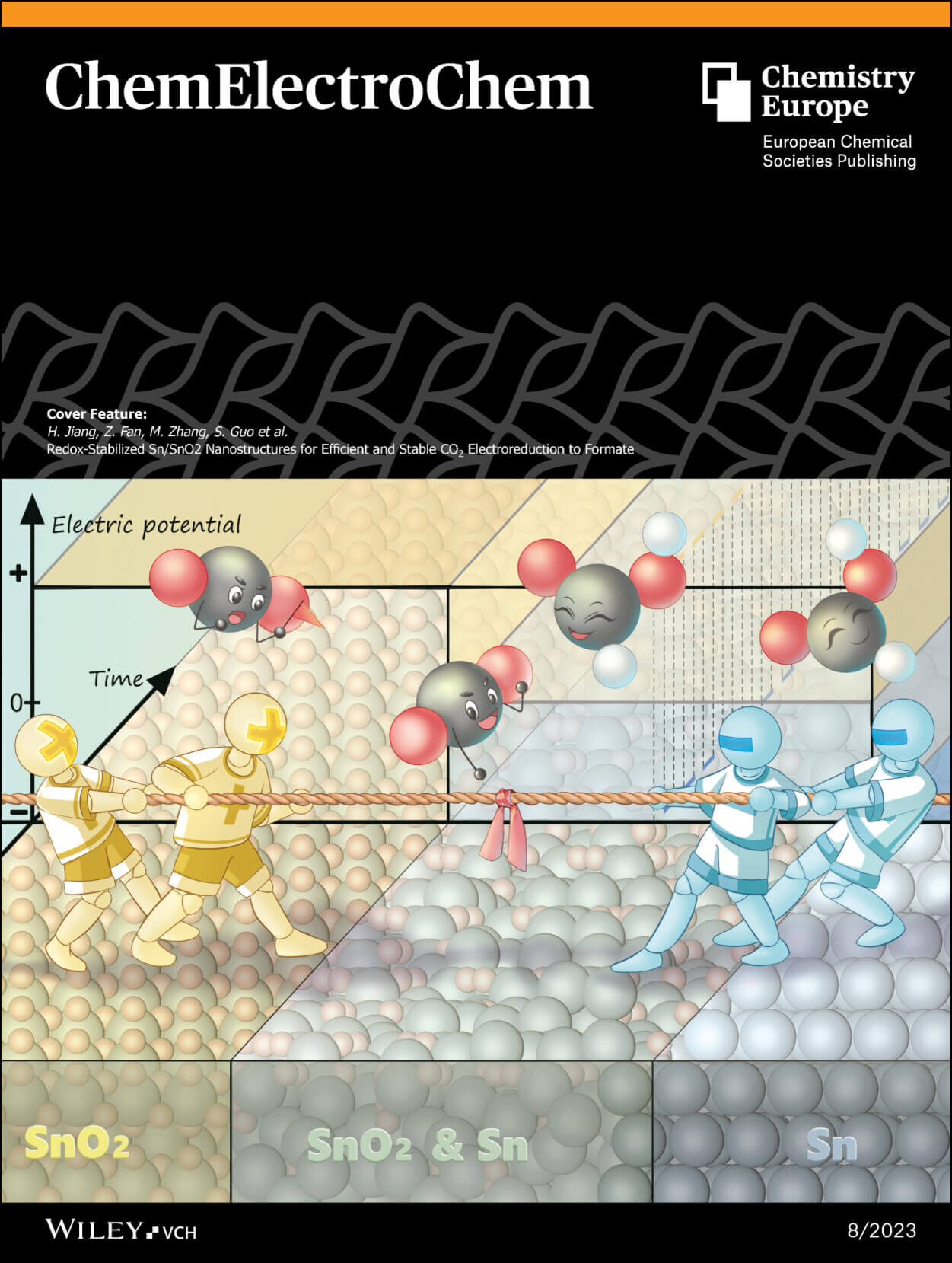 Stable, active CO2 reduction to formate via redox-modulated stabilization  of active sites